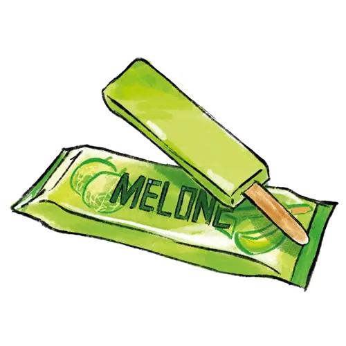 Melonen Eis